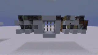 Minecraft 3x3 Sliding Door I Guess? Schematic (litematic)
